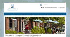 Desktop Screenshot of lexingtonchamber.org